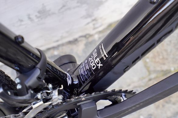 Велосипед Merida SILEX 200, XS(44), GLOSSY BLACK(MATT BLACK)